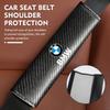 Car Seat Belt Carbon Fibre Shoulder Protection Pad Accessories For Performance X1 M3 M6 F01 F02 E34 E36 E60 F10 F20 X6