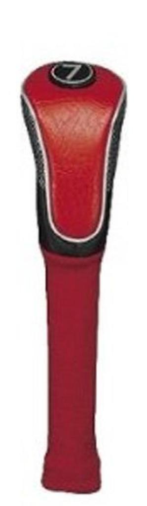LITE Excel Fairway Wood Short (7) (9) Head Cover Red H-85 (010)