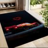 Mcqueen Heart Carpet Rug Soft Washable Antislip Home Living Room Sofa Mats Personalized Christmas Rug