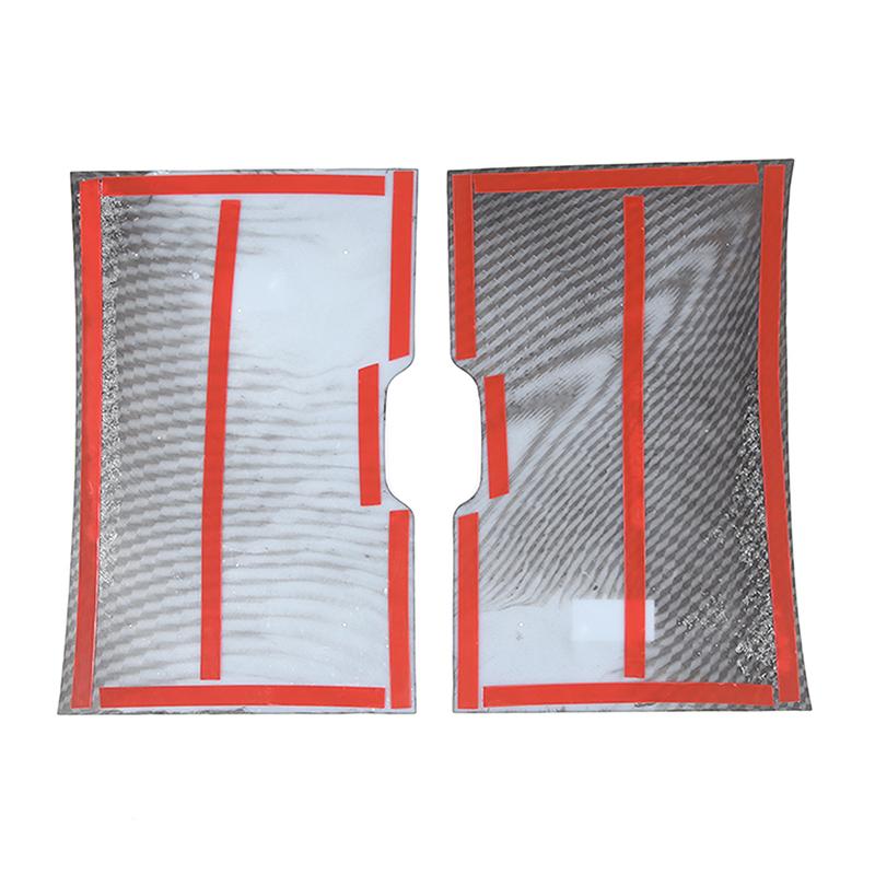 ABS Carbon Fiber For Range Rover Vogue L460 -25 Central Control Water Cup Holder Decoration Panel Cover Trim Car Accessories