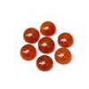Natural Red Onyx Round Cabochon Loose Gemstones Lot | Red Onyx Cabochons for Jewelry Making