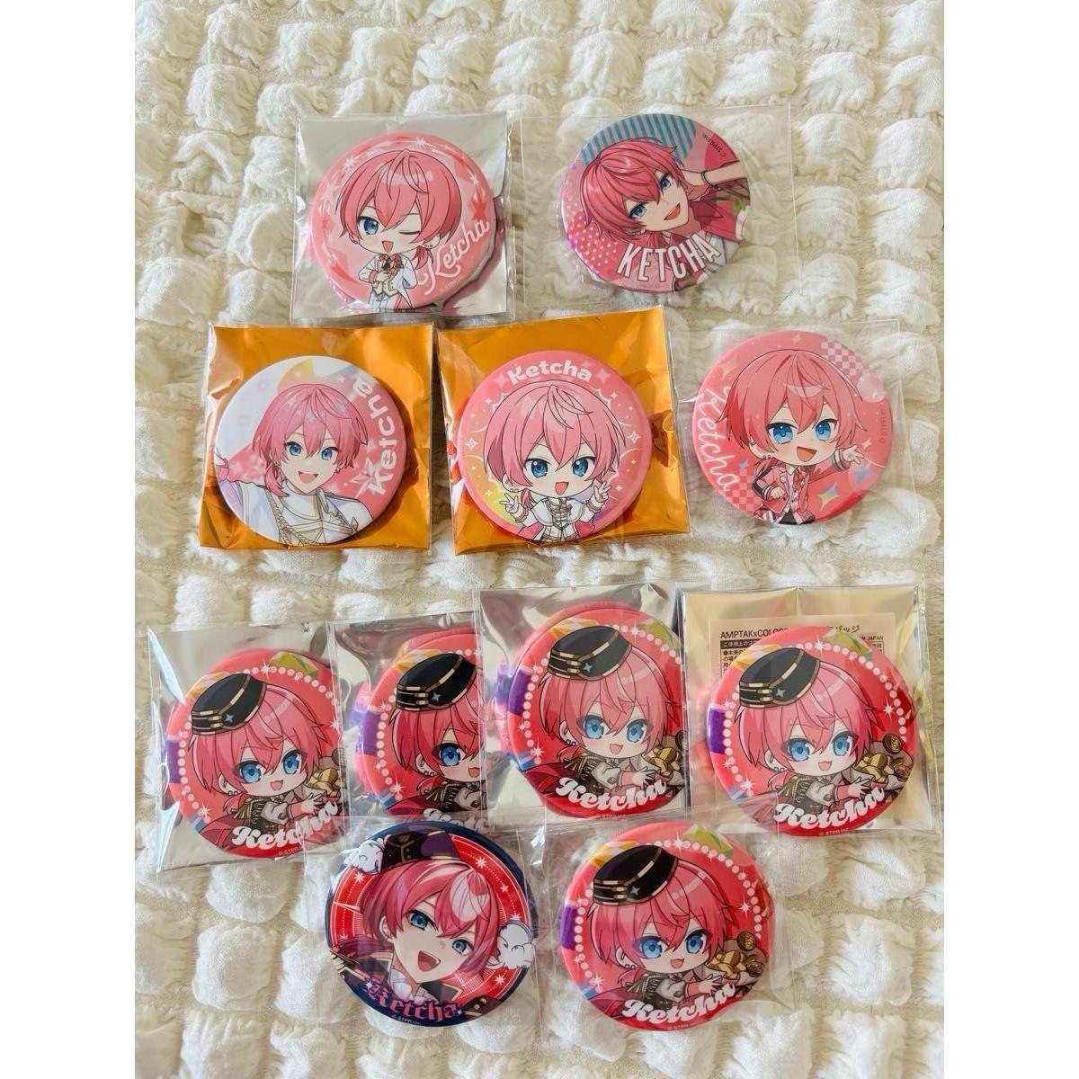 Used AMPTAKxCOLORS Kecha Random Can Badge