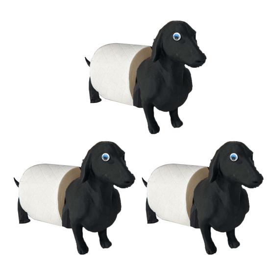 Animal Toilet Paper Holder Freestanding Cartoon Sheep Toilet Roll Holder 3D Printed Pig Cat Loo Roll Holder for Bathroom Decor Tissue Roll Storage