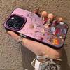 Design Art Beautiful tree Case For iPhone 17 Air Pro Max 13 12 Mini XS Max XR X 7 8 6 6s Plus Matte Electroplated Silver Cover