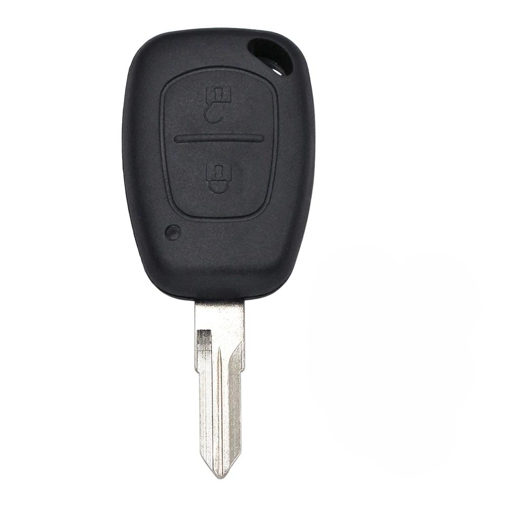 YOUBBA Remote Car Key 1 /2B for Renault Clio II Master Twingo Kangoo ID46/PCF7946 Transponder Chip 434Mhz NE73 VAC102 Blade Key