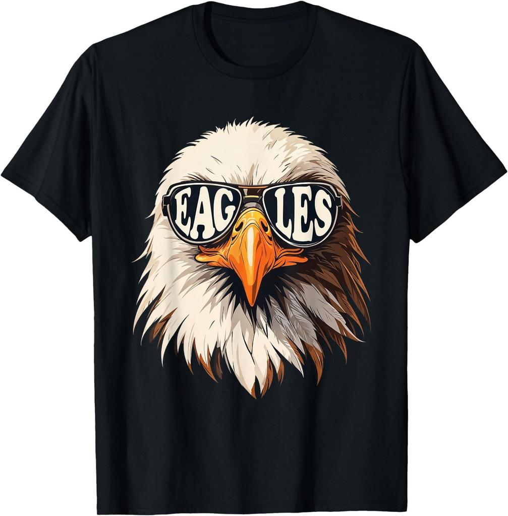 Eagle with Sunglasses Men Women Kids Classic T-Shirt