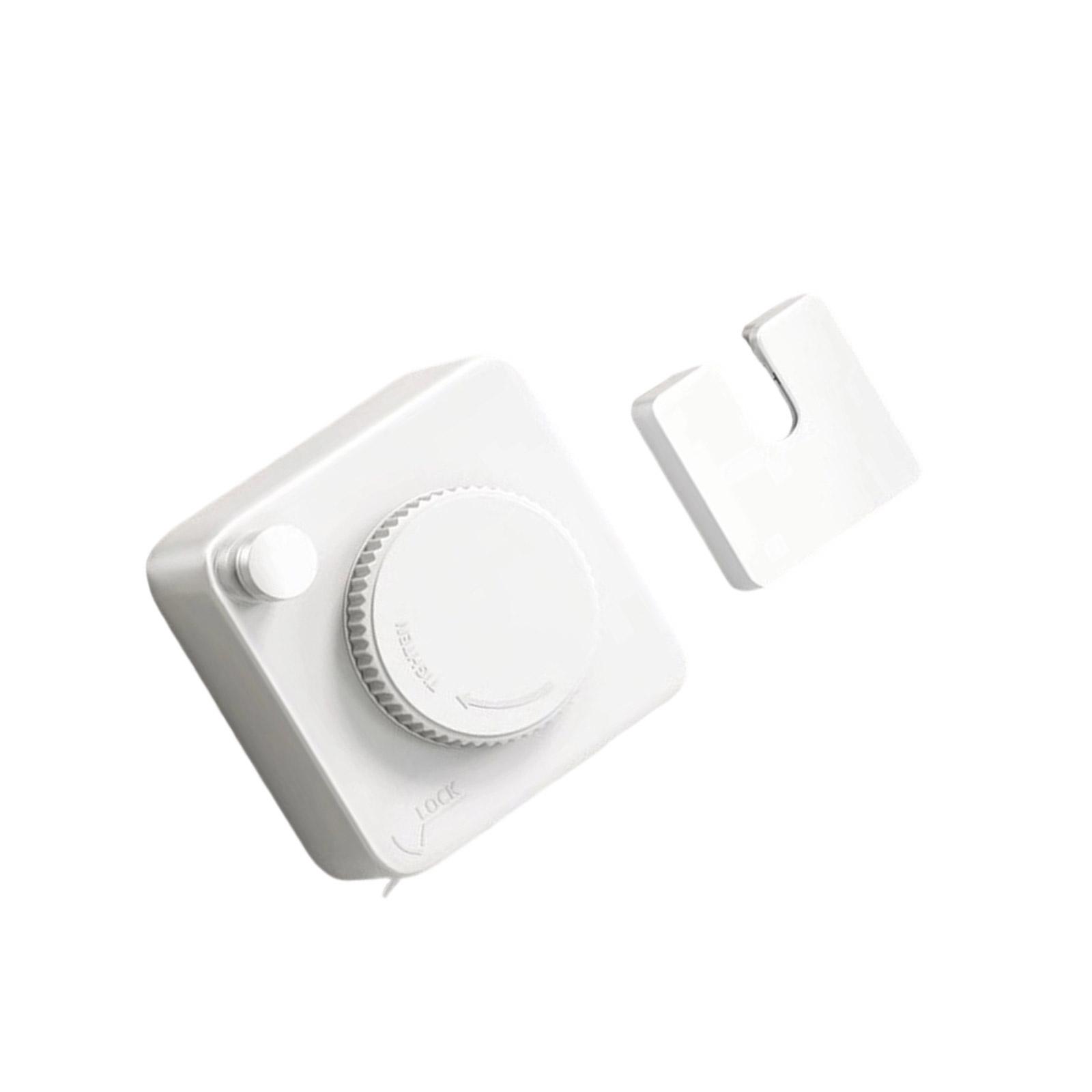 

Компактная выдвижная сушилка для белья 14 футов, не провисающая, из нержавеющей стали, настенная веревка для стирки A белый