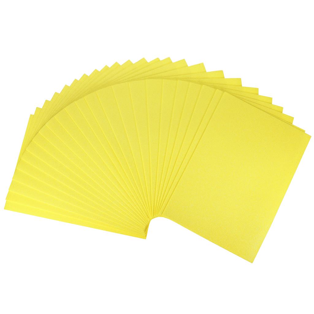 24pcs Glitter EVA Foam Sheets Paper Sheet Sponge Soft Touch Arts Crafts for Crafts DIY Projects 11 x 8 Inch 2mm Thick
