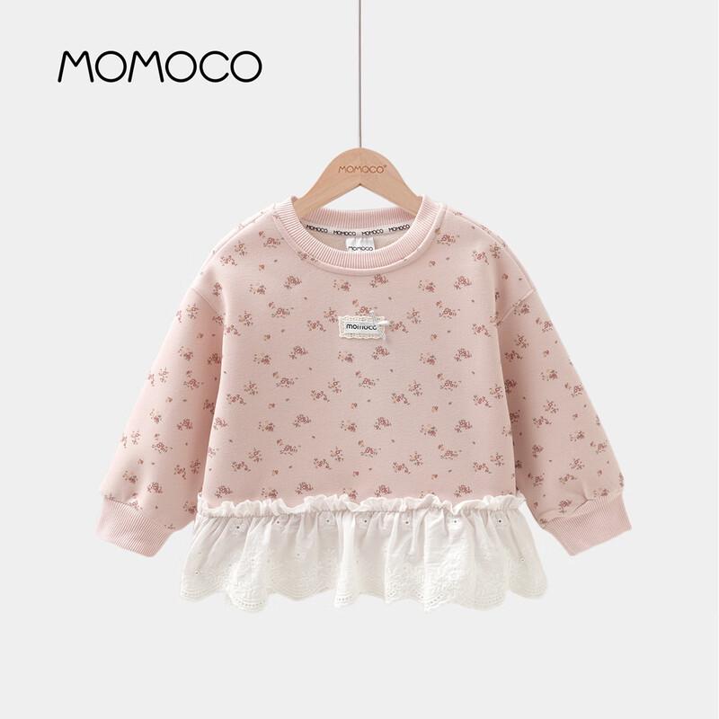 Девочковая повседневная толстовка MOMOCO с цветочным принтом 105