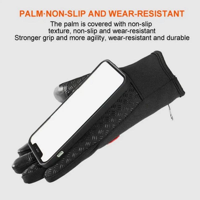Touchscreen Warm Gloves Outdoor Cycling Driving Motorcycle Waterproof Cold Gloves Windproof Non-Slip Womens Men Winter Ski Glove