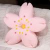 Cherry Blossom Ice Silk Lumbar Support Cushion for Office