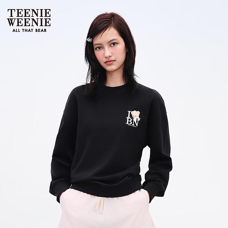 Teenie Weenie Bearnova Women's College Style Round Neck Sweatshirt