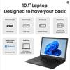 10.1 Inch Computer Laptops Quad Celeron N4020 8GB+128GB Netbook Windows11 Webcam Office