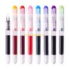 W89C Student Writing F Tip Fountain Pen Large Capacity Smooth Pen Practice Pen Art Stationery Supplies