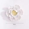 Modern Ceramic Fake Flower Wall Hanging Crafts Decoration Home Livingroom Wall Mural Ornaments Hotel Porch 1D Wall Sticker Art