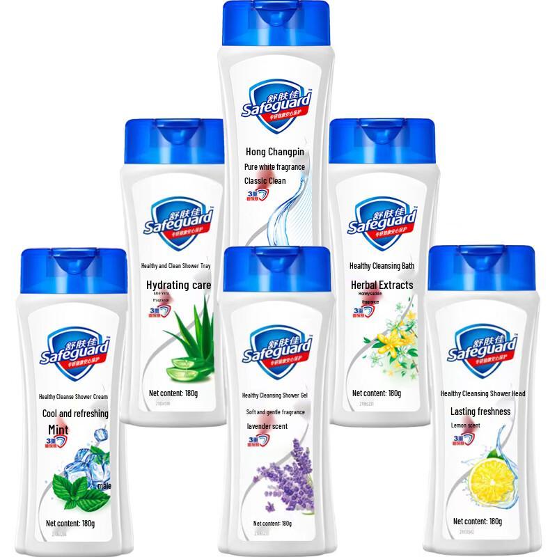 Гель для душа Safeguard Healthy Clean, 6 шт.