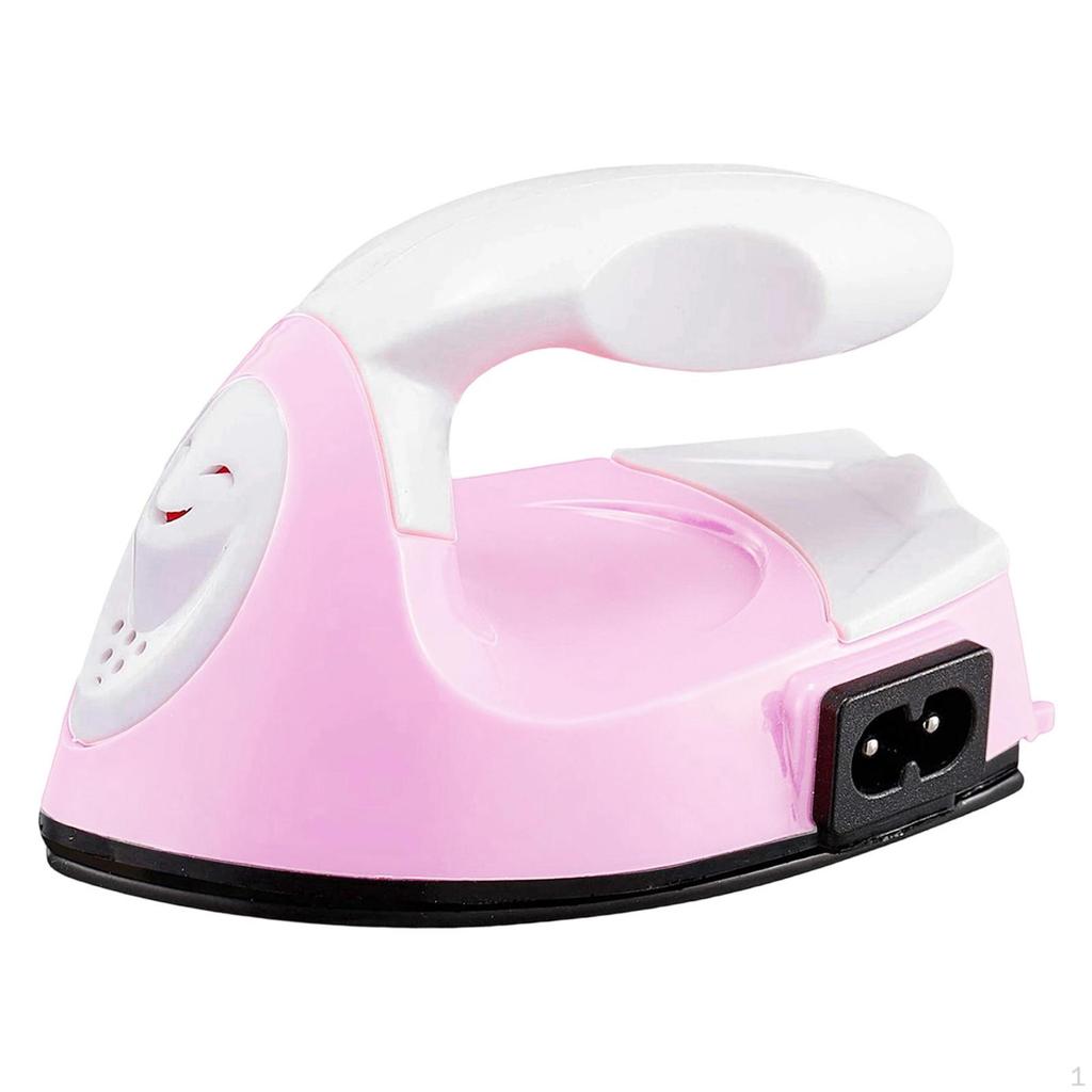 Mini Craft Iron Crafting Tool Supplies Quick Heat for Small Cloth DIY T Shirts