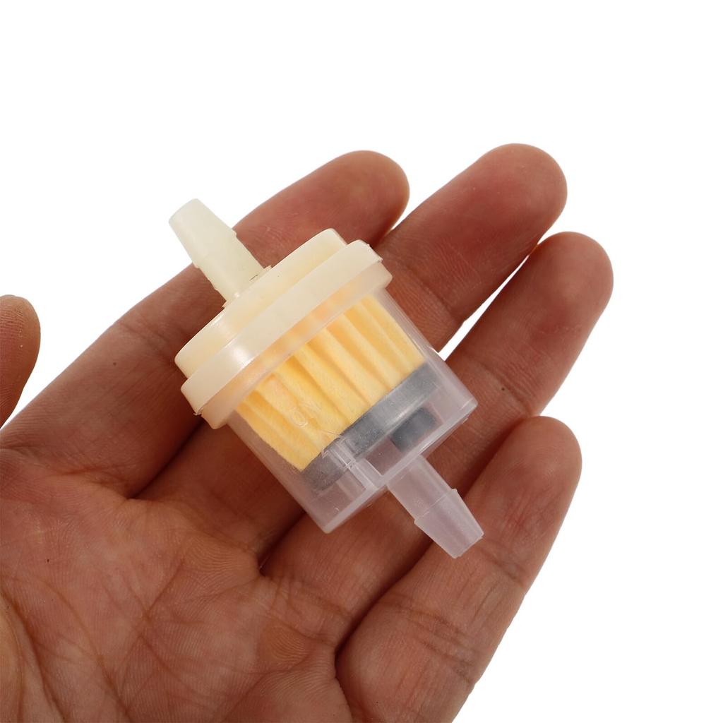 IMIKEYA 10pcs Fuel Filter Inline Gasoline Filter for Off-Road Vehicle Universal Sandbuggy Off-Road Go Kart Engine Protection High Efficiency