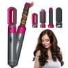 5-in-1 Air Curl Hot Brush: Straighten, Curl, Blow-Dry, Household Use Only (No Domestic Sales Support)