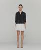 Amomento Cotton Shirring Banding Skorts_White