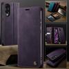 CaseMe Magnetic Flip Leather Phone Case for Samsung Galaxy S26 Plus S25 Edge S24 FE S23 S22 S21 Ultra A17 Wallet Card Cover Etui