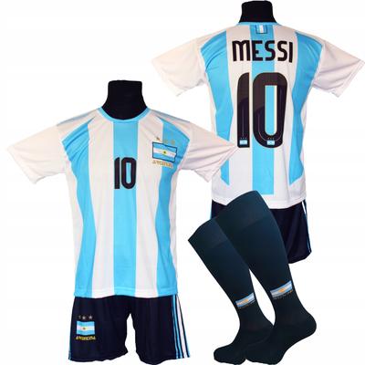 MESSI komplet sportowy strój piłkarski ARGENTYNA - BG 134