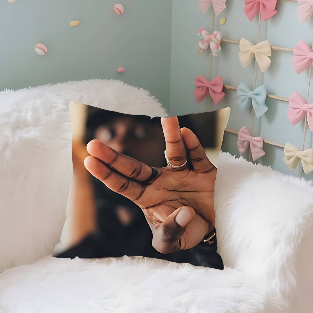 Damso The Life Vie Case Plush Fabric Soft Pillowcase Double Sided Print Cushion Cover Household Gifts