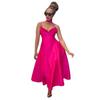 European and American Women's New Fashion Elegant and Stylish V-Neck African-Style Dress Long Dress Sexy Dress