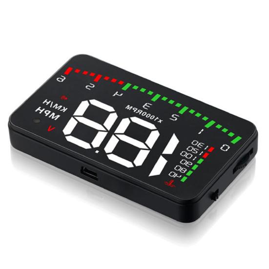 A900 Windshield Projector Convenient Wide Compatibility Stable 3.5-Inch Head-Up Display