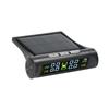 Solar Wireless Car Tire Pressure Monitoring System with 4 External Sensors