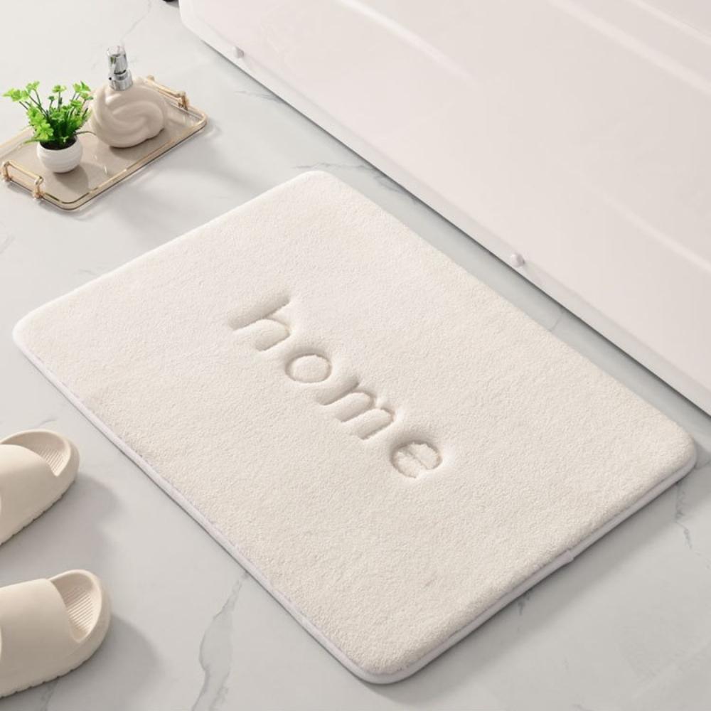 Sünger Banyo Kaşmir Kalınlaştırma Paspası Banyo Kaymaz Halılar Lavabo Küvet Zemin Halısı Duş Odası Paspası Hafızalı Köpük 3D Ped