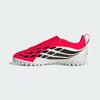 adidas PREDATOR CLUB Hook-and-Loop Fold-Over Tongue Turf Football Kids KI8866 Kids' Performance Sports Shoes Lucid Red / Core Black / Cloud White