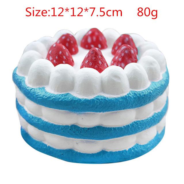 Jumbo Kawaii Squishy Toys Slow Rising Squeeze PU Popcorn Animals Anti Stress Relief Squishies Toy