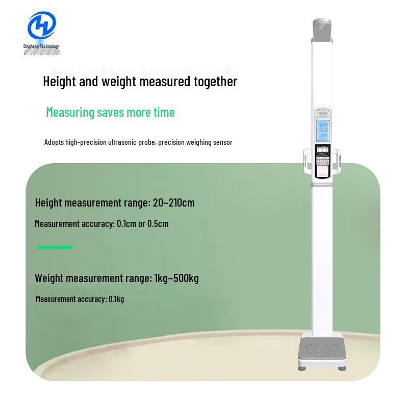 XINDINGHENG DHM-301A Ultrasonic Height, Weight & Body Fat Scale (CN Version)