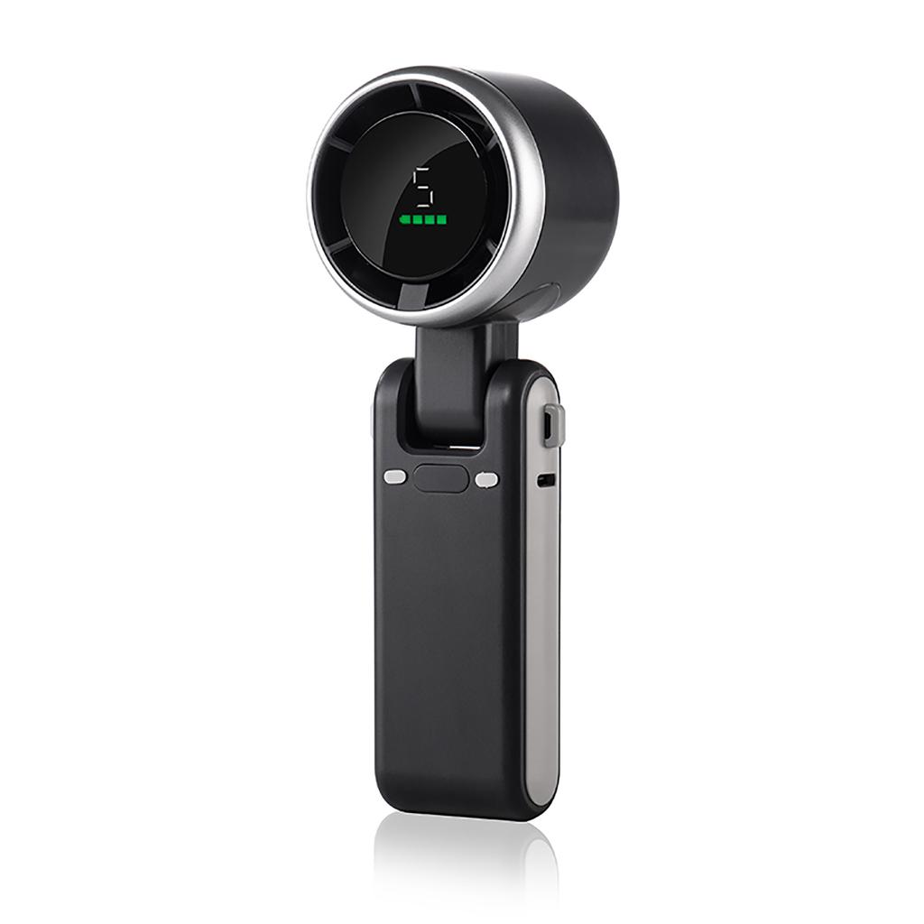 Battery Operated Mini Pocket Fan Handheld Turbos Fan Extended Battery 3600mAh Convenient for Travel/Outdoor