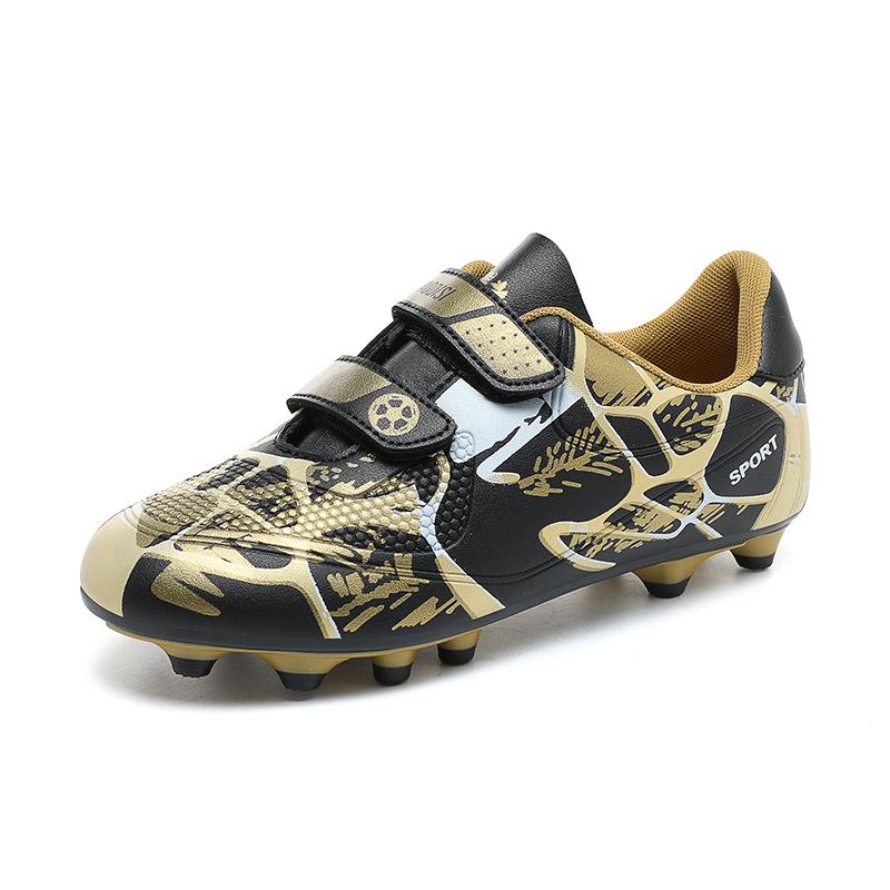 Kids' Studded Velcro Football Shoes for School and Outdoor Training