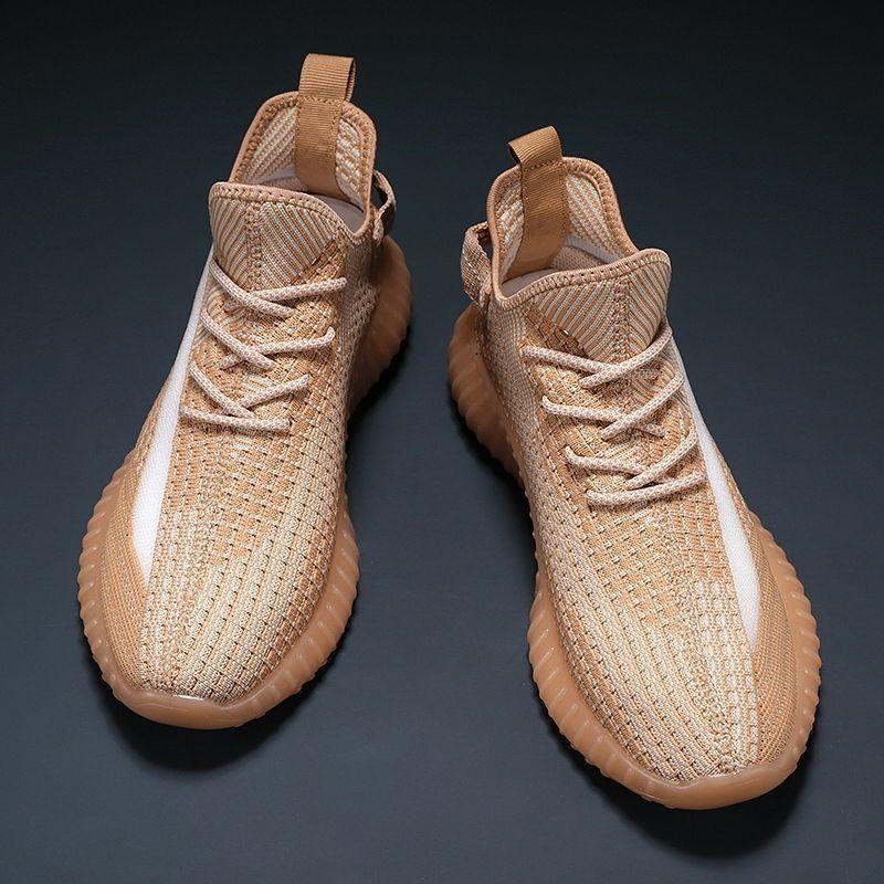 Coconut Men's Shoes Ice Blue Sneakers Men's 2025 New Summer Mesh Shoes Versatile Casual Breathable Running Trendy Shoes