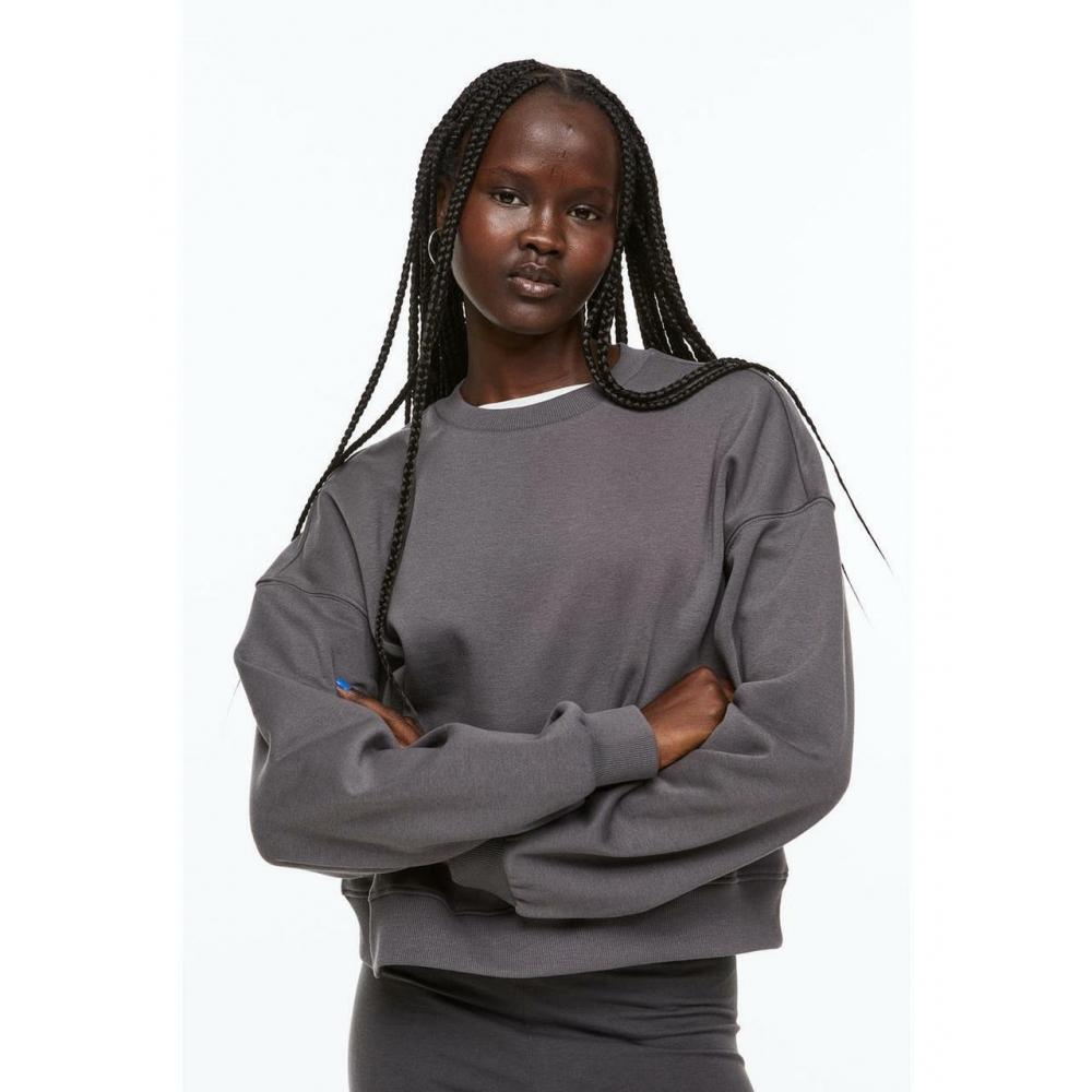 

H&M Толстовка Темно-Серая 1143405004
