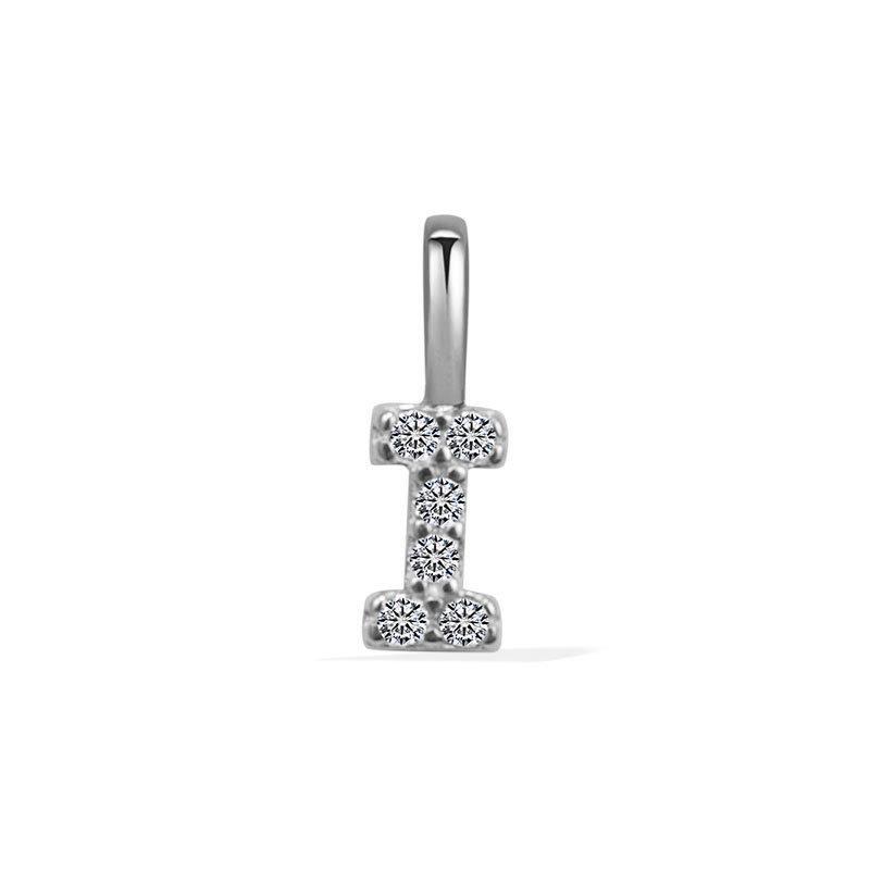 Minimalist Rhinestone Letter Pendant 26 Alphabet Charms For DIY Necklace Bracelet Personalized Jewelry Accessory