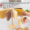 Pasta Drying Rack Wooden Spaghetti Dryer Stand Noodles Drying Holder Hanging Racks Cooking Pasta Tools Kitchen Gadgets