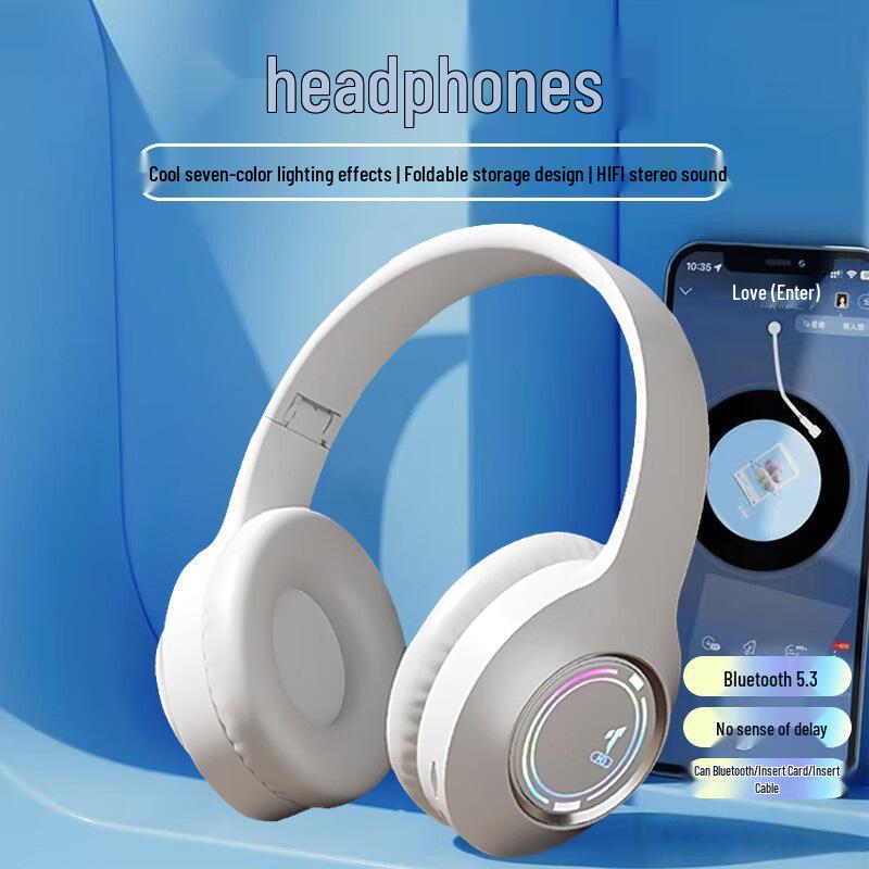 

M3 Bluetooth Wireless Gaming Headset with Ultra-Long Battery Life and Noise Cancellation