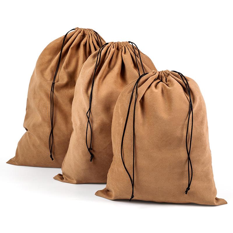 Luxury Velvet Logo-Printed Dust Bag for Bags, Shoes & Clothes with Drawstring Closure
