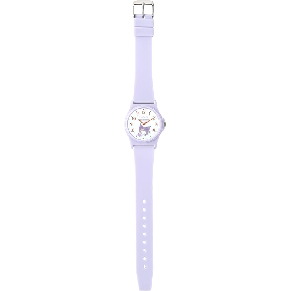 Fieldwork Analog Watch Sanrio Characters Purple Pastel PVC Strap Women s Casual Business Timepiece