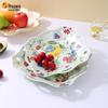 Wuhe Melamine Round Fruit & Snack Plate