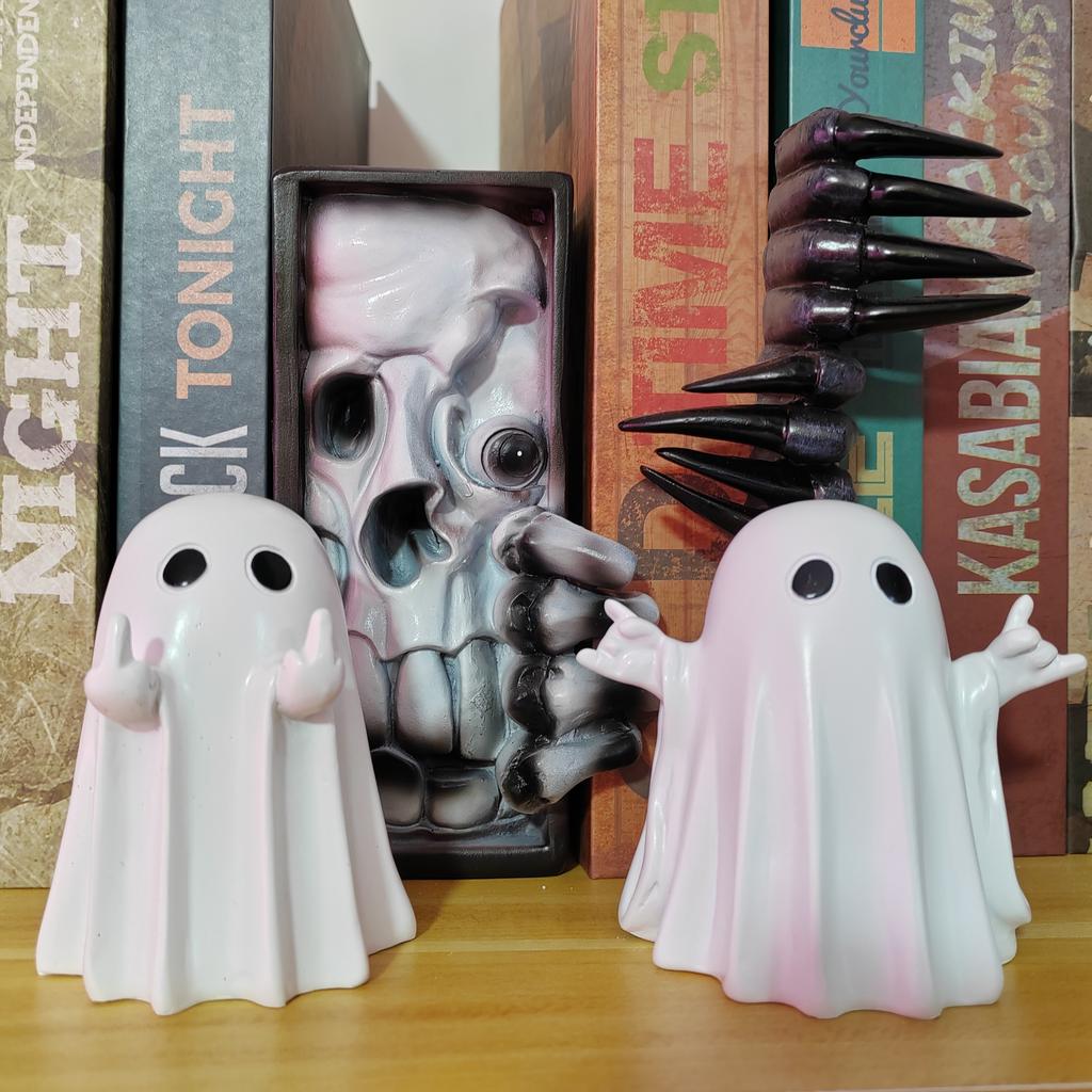New Halloween Cute Ghost Ornament Creative Personalized Home Desktop Decoration Crafts Gift for Friends