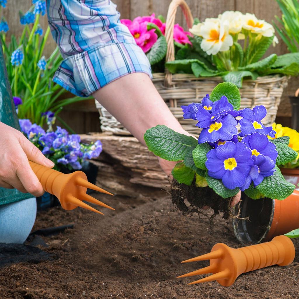 Soil Aerator Loosening Soil Tool For Planters And Vegetable Plots