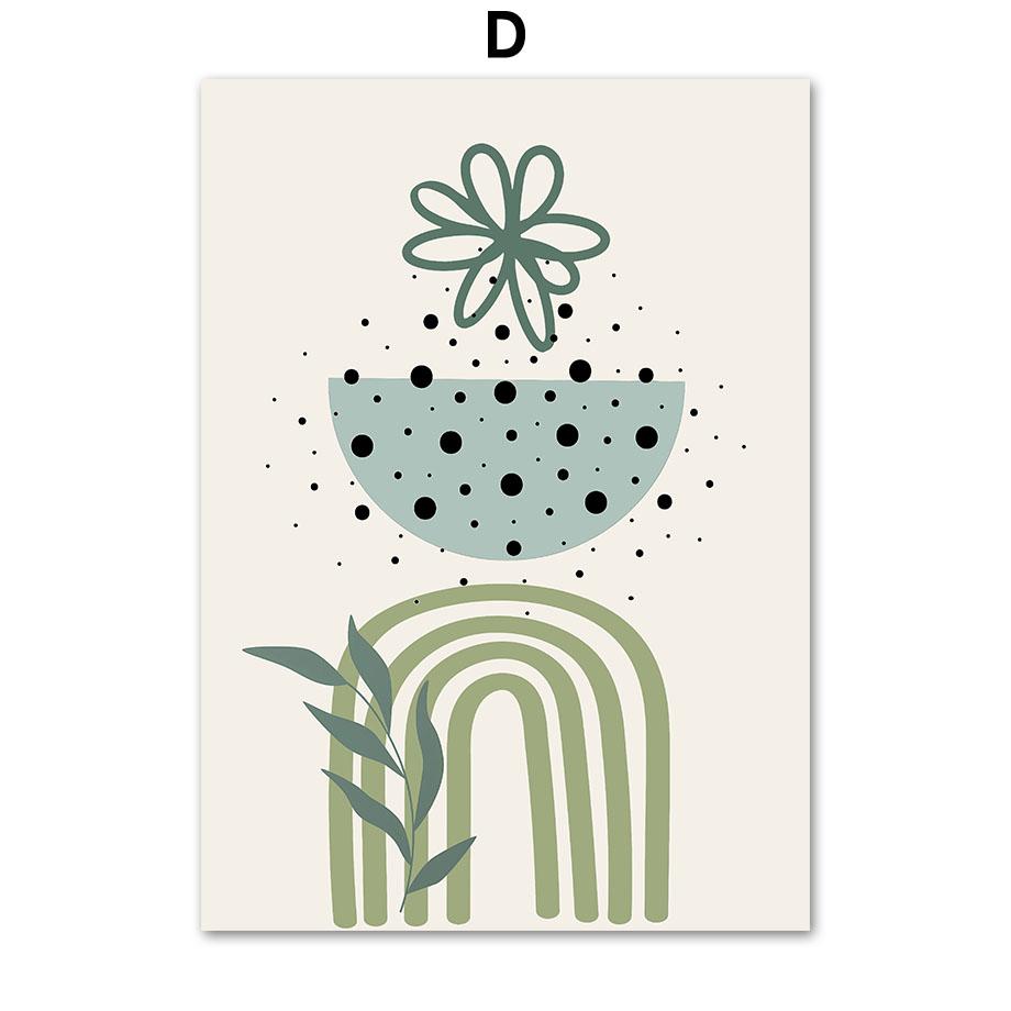 Henri Matisse Flower Market Rainbow Leaf Wall Art Canvas Painting Nordic Posters And Prints Wall Pictures For Living Room Decor