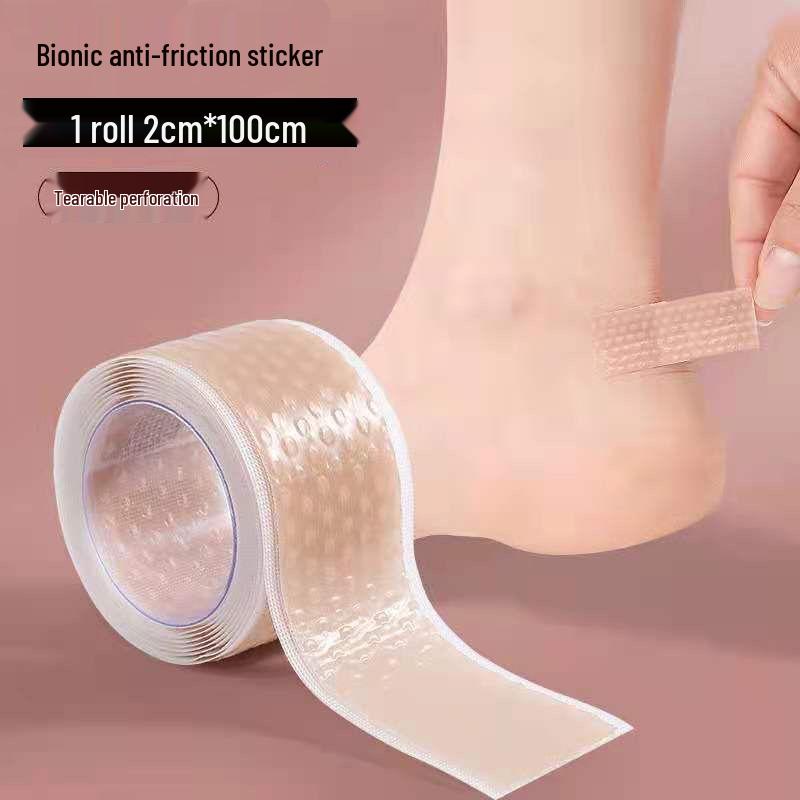 Breathable Silicone Gel Heel Cushions for Shoes – Anti-Friction Pads for Boots and Sandals.