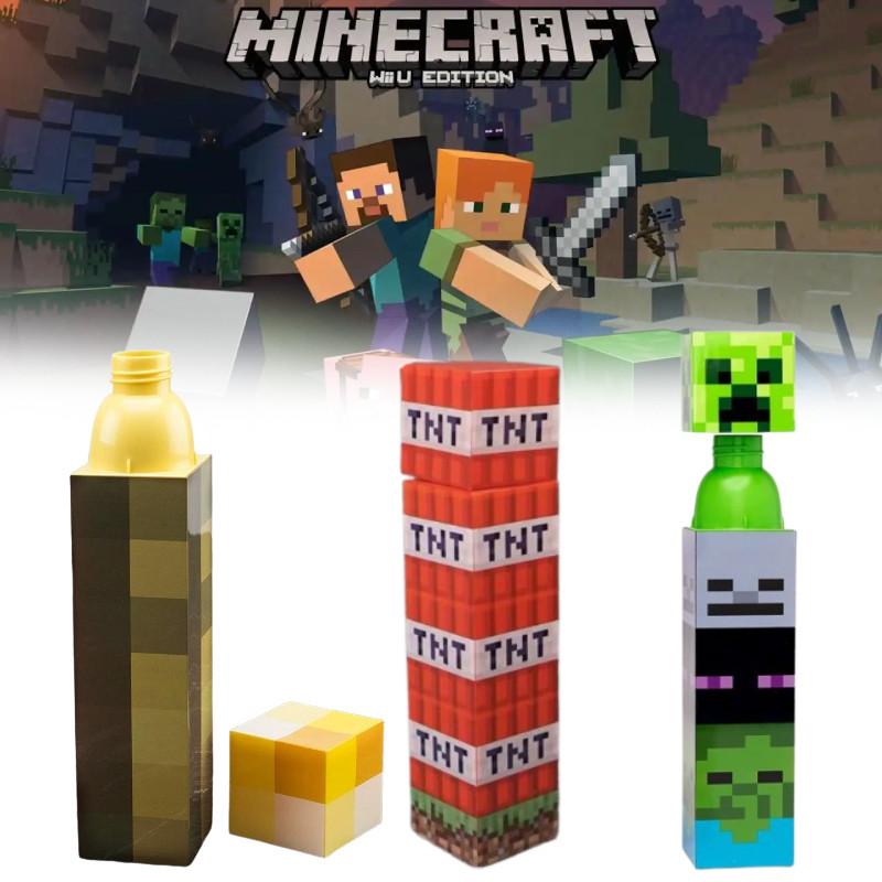 Mobs Tnt Water Bottle With Leakproof Lid For Kids And Teens