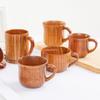 1Pcs Wooden Big Belly Cups Handmade Jujube Wood Handle Cups Beer Tea Coffee Milk Water Cup Kitchen Bar Drinkware for Kitchen Bar